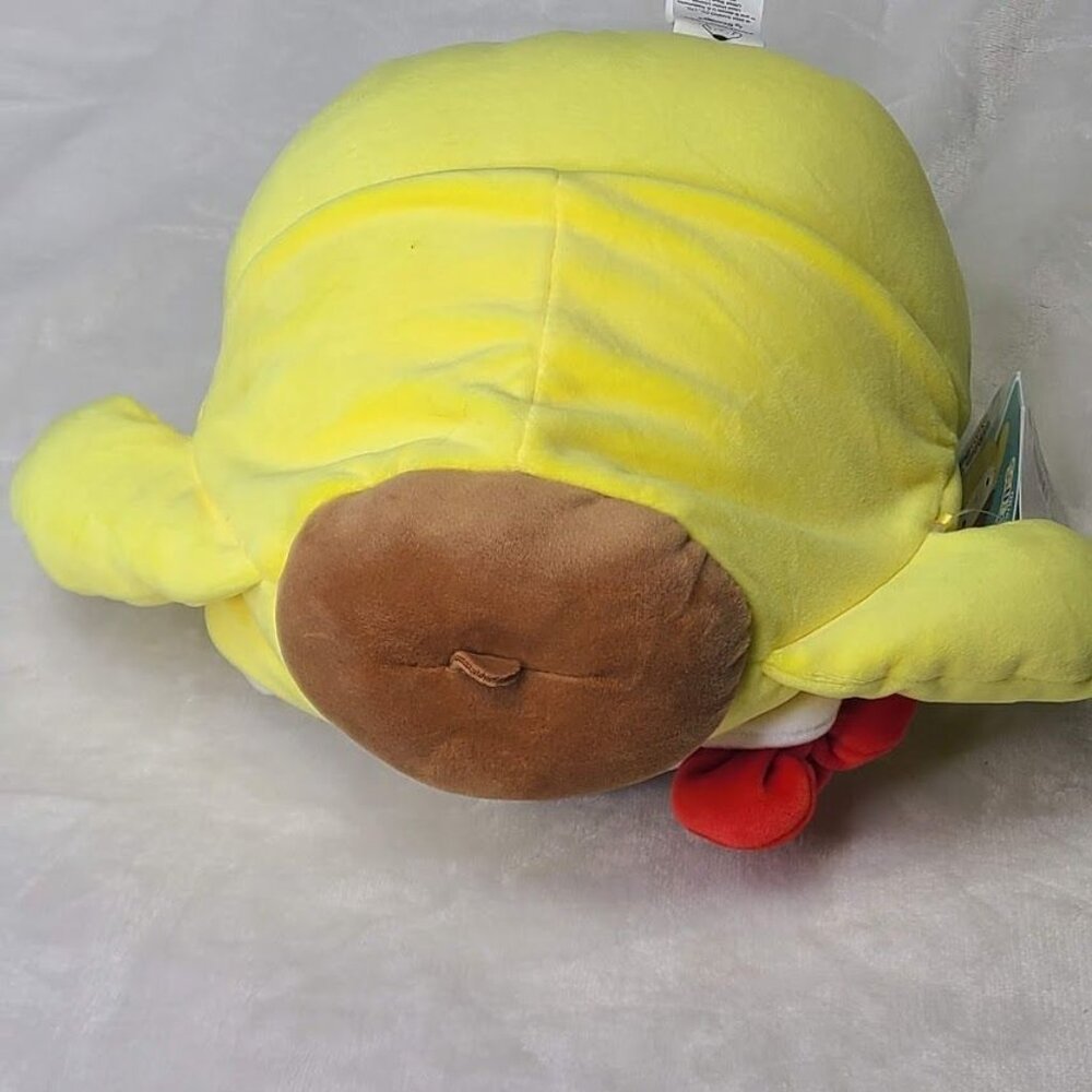Hello Kitty Squishmallow Plush Pompompurin Costume Hoodie 8" Removable Hood NWT - Picture 4 of 14